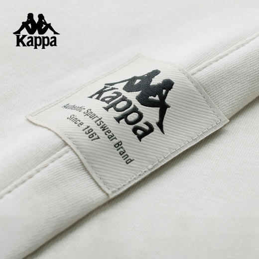 Kappa卡帕背靠背运动长裤女2025新款秋季休闲直筒裤纯棉针织裤子K0F62AK81 商品图2