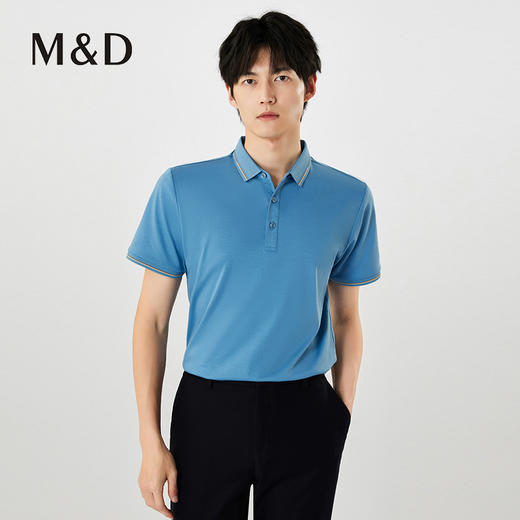 【名盾】匹马棉Polo衫M0BL22X70B 商品图2