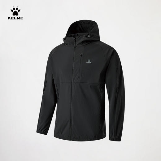 卡尔美KELME一网而深系列男士梭织外套（带帽）6536WT1009 商品图1