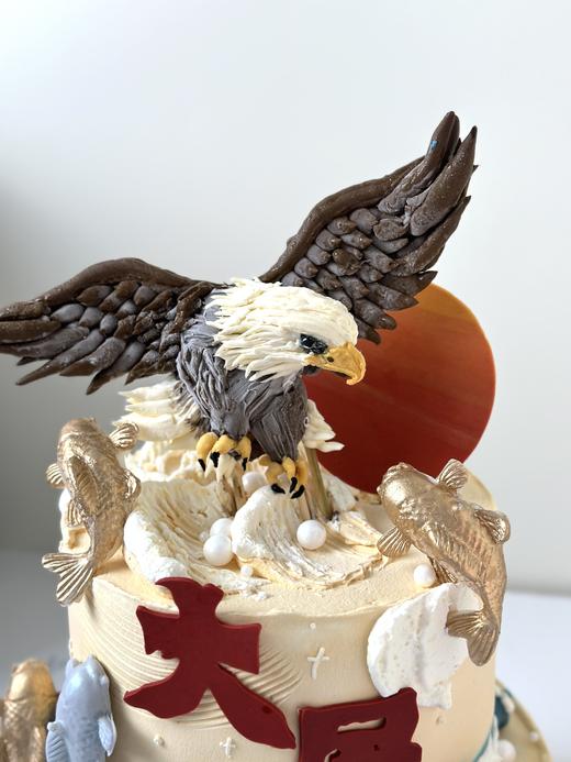 鹏鱼跃海鸿图大展 商品图1