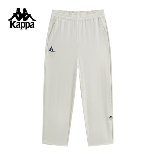 Kappa卡帕背靠背运动长裤男2025新款秋季休闲直筒裤针织束脚裤子K0F52AK71 商品图2