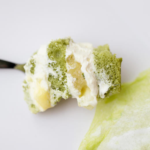 讨口彩的「生菜·生财」柠檬莳萝青苹果味蛋糕  #创意甜品 商品图6