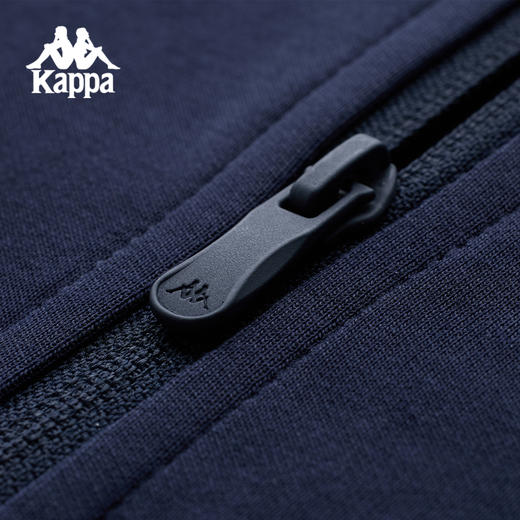 kappa卡帕背靠背针织开身帽衫女2025秋季新款运动服连帽上衣外套K0F62MK30 商品图2