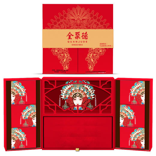 2025款 全聚德京聚·锦瑟和鸣月饼礼盒 商品图0