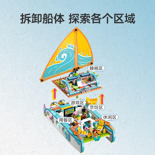 乐高积木L42664乐高好朋友系列游艇探险 商品图4