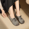 【秋季新款】西村名物2025年秋季新款薄底防滑平跟软底舒适乐福鞋休闲鞋T25CM30771 商品缩略图1
