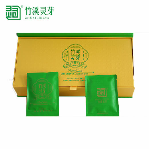 2025新茶 单芽特级绿茶 竹溪灵芽·揉箭 96g(4g*24) 商品图2