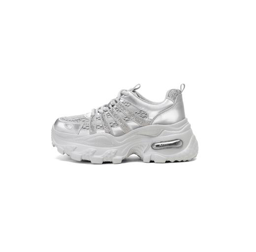 【秋季新款】西村名物2025年秋季新款厚底防滑平跟软底舒适老爹鞋X25CM31241 商品图4