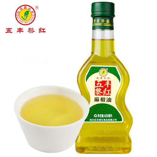五丰黎红麻椒油400ml四川正宗麻油米线专用家用凉拌花椒油藤椒油LY 商品图2