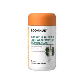 BOOMHUE® 博唤 姬松茸枇杷罗汉果复合压片糖果 60片