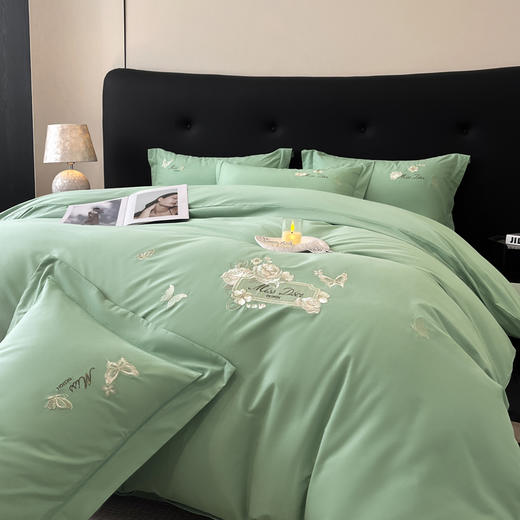 自然醒陶瓷全棉磨毛香榭丽系列四件套HS 商品图6