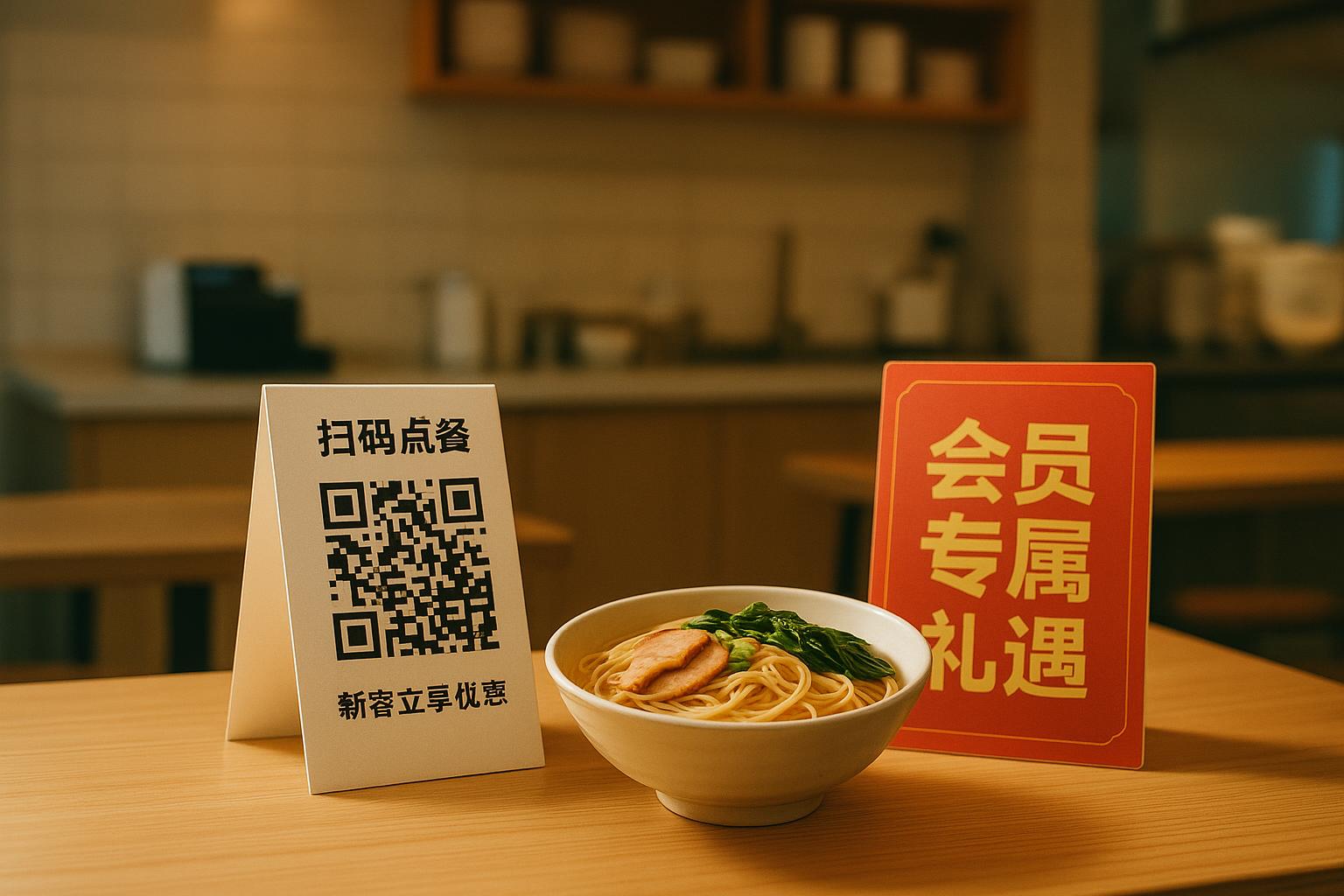 小面馆如何用扫码点餐提升营业额？