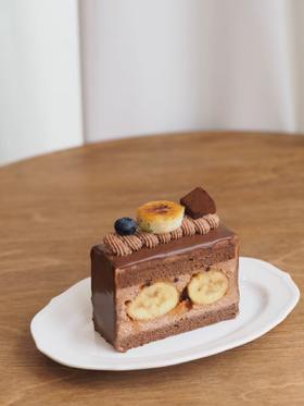 法芙娜生巧香蕉切块