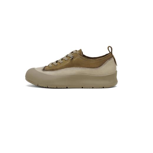 【秋季新款】西村名物2025年秋季新款厚底防滑粗跟软底舒适系带休闲鞋德训鞋X25CM31371 商品图3