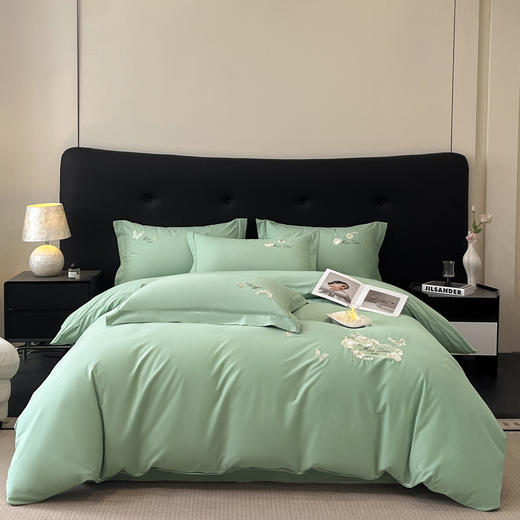 自然醒陶瓷全棉磨毛香榭丽系列四件套HS 商品图1