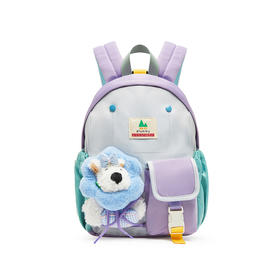 shukiku 乐兜兜 儿童公仔双肩包 海盐茄紫 S+