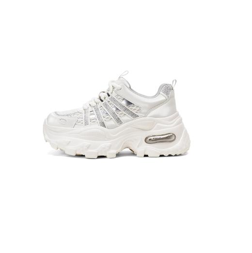 【秋季新款】西村名物2025年秋季新款厚底防滑平跟软底舒适老爹鞋X25CM31241 商品图3