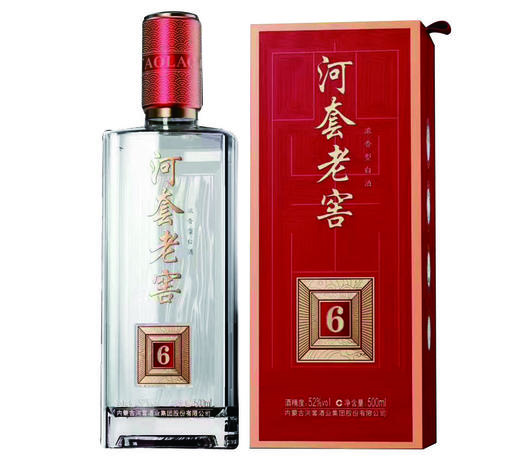 [白酒]河套老窖(6)浓香型白酒500ml 商品图0