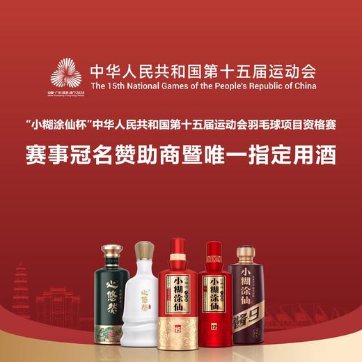 【“小糊涂仙杯” 第十五届全国运动会羽毛球项目资格赛门票】2 张 商品图2