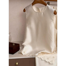 【预售7天】良木礼丝毛背心（X7456）