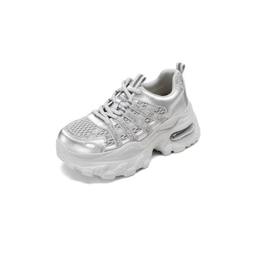 【秋季新款】西村名物2025年秋季新款厚底防滑平跟软底舒适老爹鞋X25CM31241 商品图1