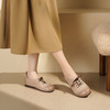 【秋季新款】西村名物2025年秋季新款薄底防滑平跟软底舒适乐福鞋休闲鞋T25CM30771 商品缩略图3