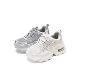 【秋季新款】西村名物2025年秋季新款厚底防滑平跟软底舒适老爹鞋X25CM31241