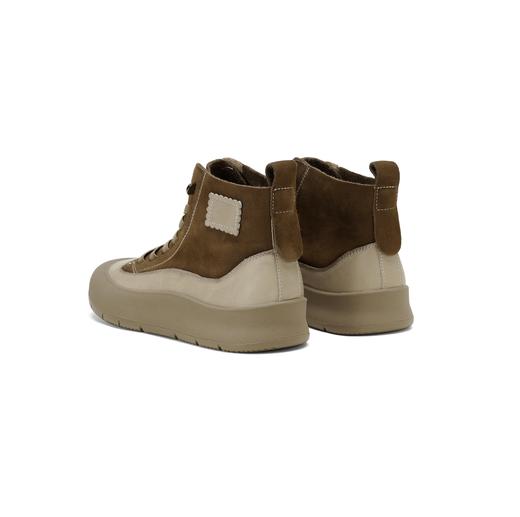 【秋季新款】西村名物2025年秋季新款厚底防滑平跟软底舒适高帮板鞋X25DS48471 商品图5