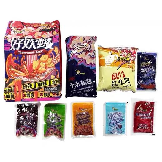 好欢螺螺蛳粉加辣加臭400g好欢乐正宗广西柳州特产方便米线酸辣LY 商品图3