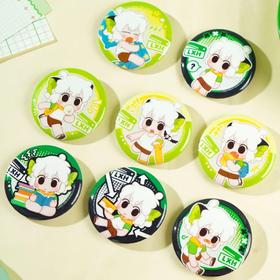 【禁用】Joyouth 罗小黑战记 美好的一天 58mm徽章 吧唧 8包/盒 国谷