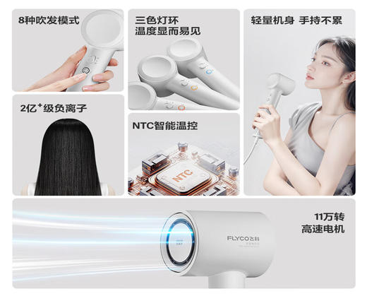 FLYCO飞科吹风机FH6351 商品图2