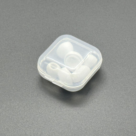 严选【硅胶降噪耳机套】适用苹果Airpods pro耳帽1代2代耳机一体防尘耳塞1盒 商品图1