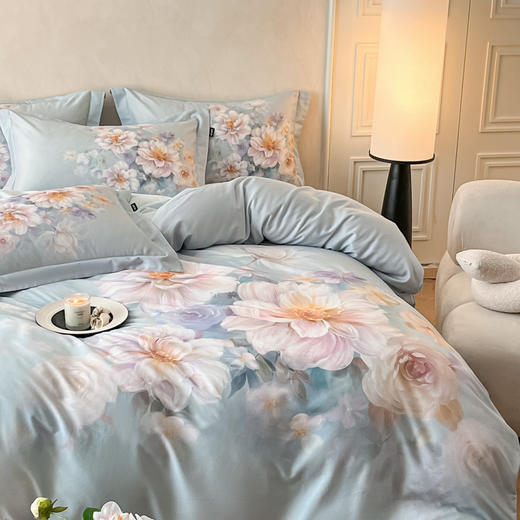 自然醒全棉大版磨毛数码印花四件套HS 商品图5