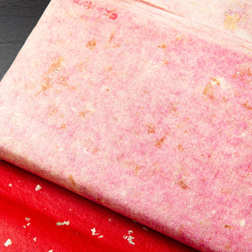 60-70年代苏州制“四尺珊瑚合金冷金笺”(单张) 商品图3