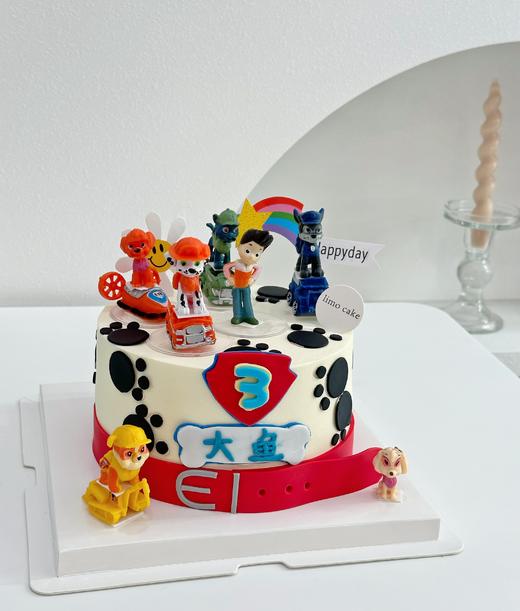 汪汪队蛋糕（翻糖配件） 商品图0