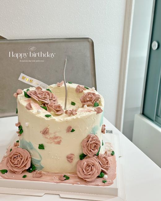 韩式裱花，氛围感蛋糕（微高） 商品图0
