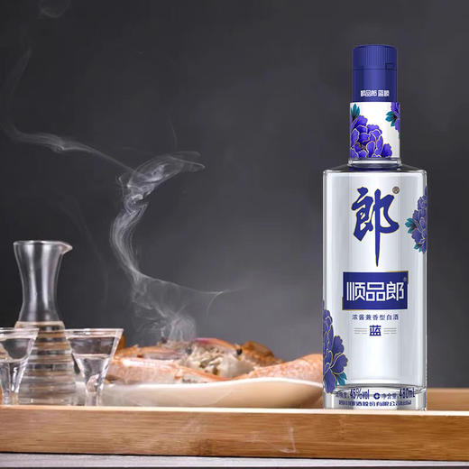 郎酒顺品郎（蓝顺）45度兼香型白酒480ml*1瓶 商品图4