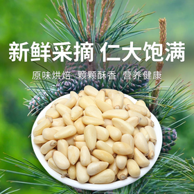  【九鑫山珍野生红松仁】甄选每一粒野生松仁  原味烘焙  入口香脆  回味悠长（2.5-2.26停发）
