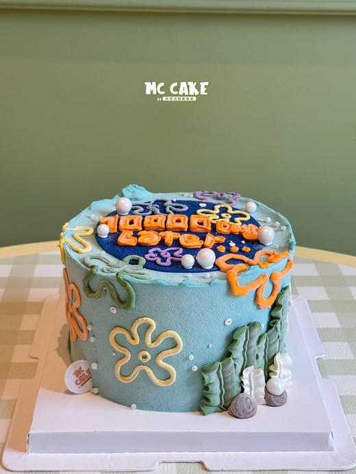 海绵宝宝 时间纪念日蛋糕 商品图1