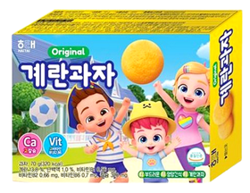 海太 鸡蛋饼干70g계란과자(대)70g