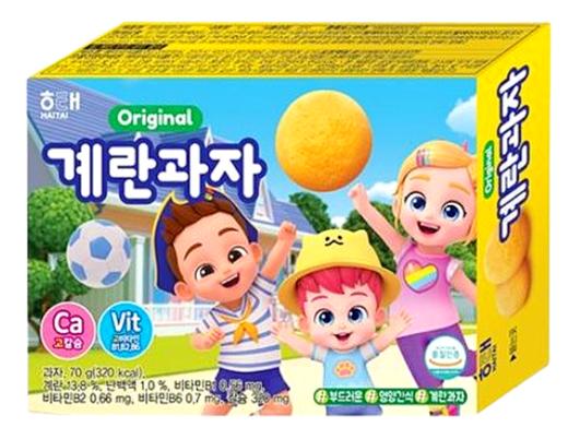 海太 鸡蛋饼干70g계란과자(대)70g 商品图0