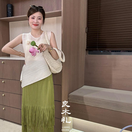 【预售7天】良木礼半裙（X7403F） 商品图0