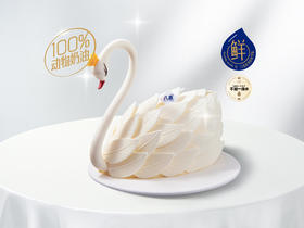 ⭐【优雅白天鹅】冰淇淋/水果生日蛋糕