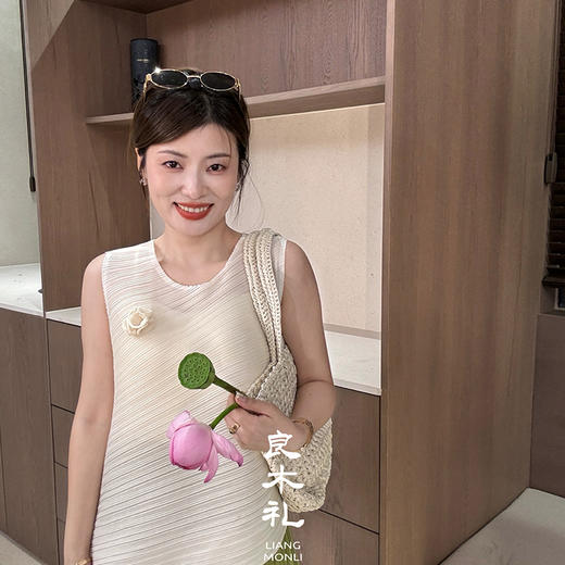 【不退不换】良木礼褶皱上衣(X7401F) 商品图8