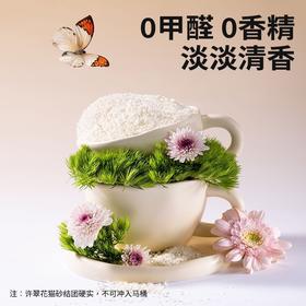 严选【不粘底免洗盆】许翠花猫砂小苏打植物无甲醛无香精吸水不可冲厕所原味2.5KG