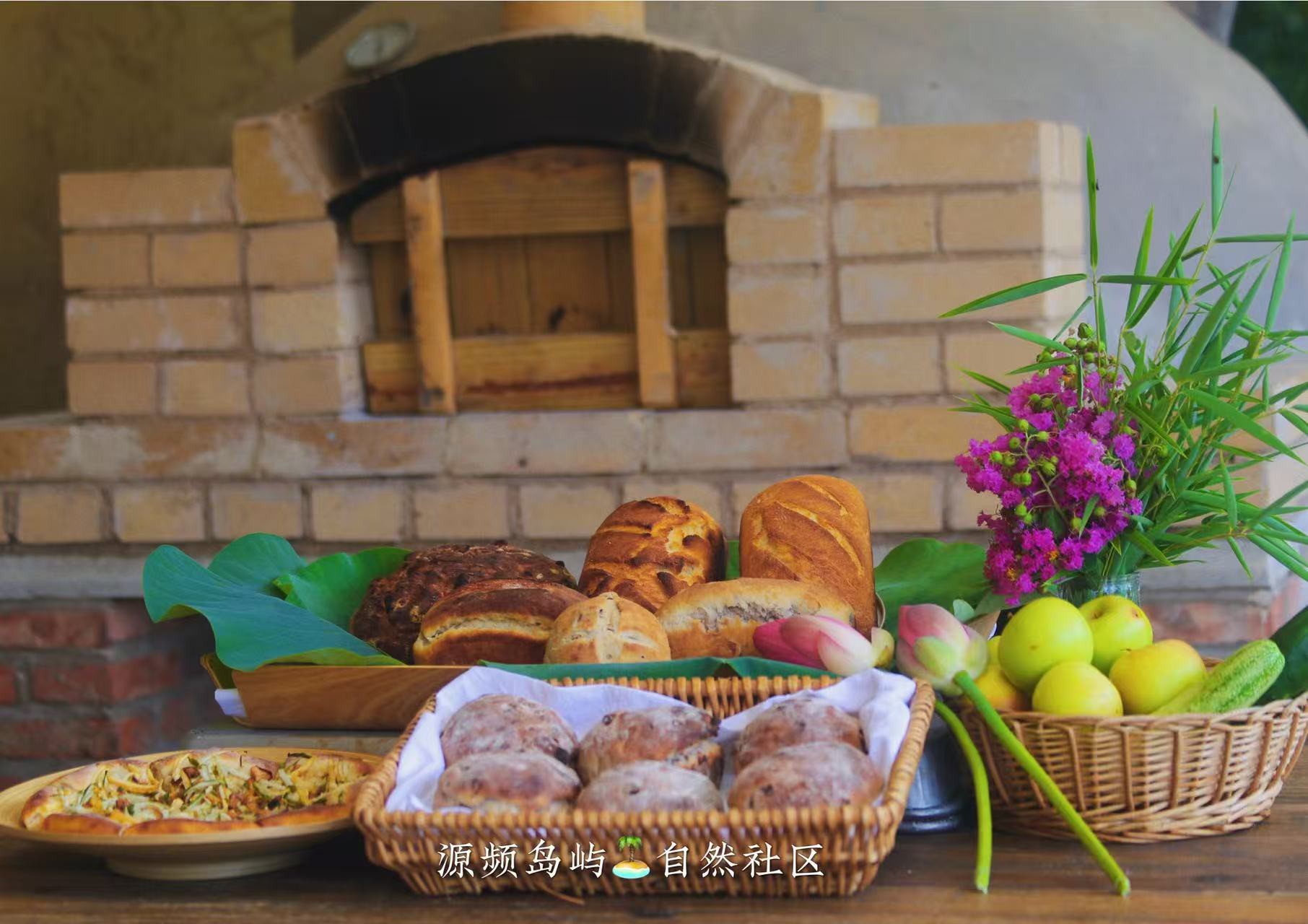 【预定周六 | 自然窑烤】烤面包/烧饼