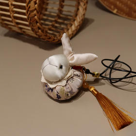 【预售7天，不退不换】良木礼呆萌小兔（X73110）