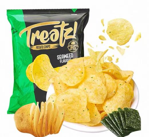 脆滋海苔味原切香脆薯片（60g） 商品图0