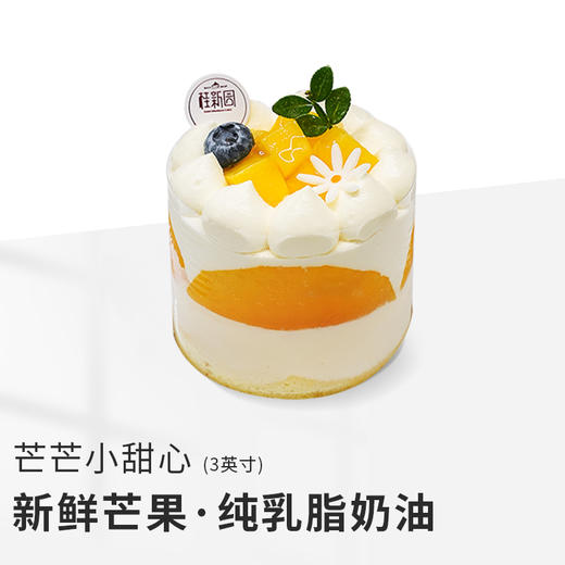 【芒芒小甜心】3英寸分享限定蛋糕 商品图0