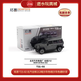 拓意    T21-02    北汽全新212暗沙灰色暗沙灰色磨砂漆